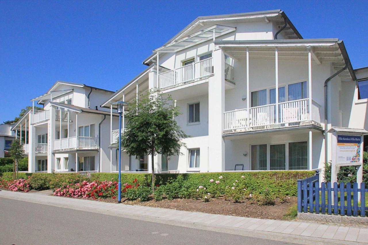 Terrasse, Gratis Nutzung Vom Ahoi Erlebnisbad Und Sauna In Sellin - Villa Karola Fewo 02 Гьорен Екстериор снимка